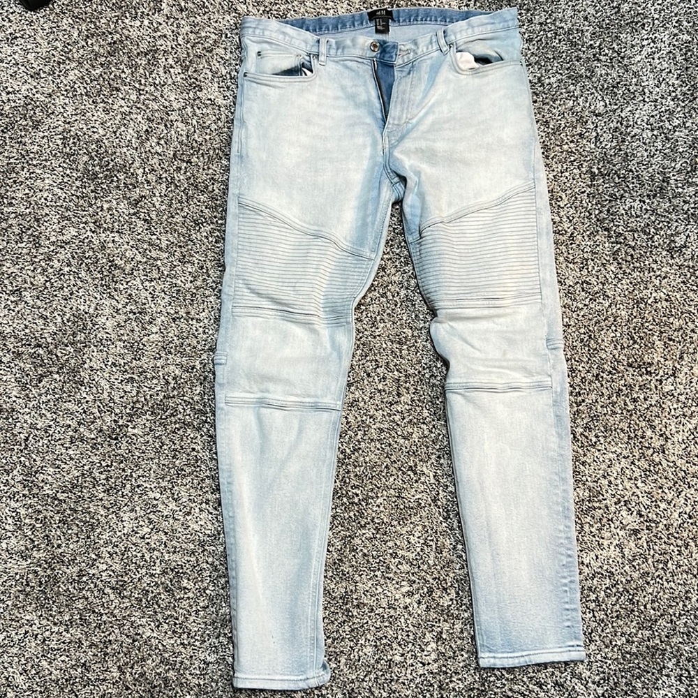 Light blue H&M jeans with stretch material